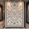 سجاد تركي فيلورا A456A بيج مقاس 100*300