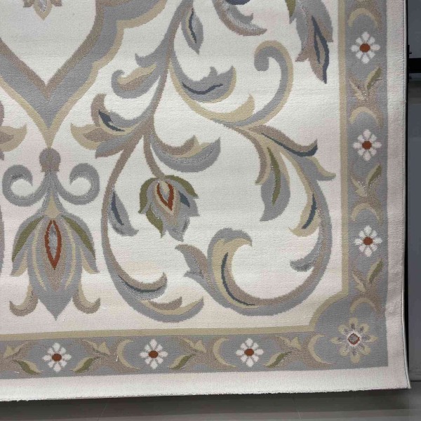 سجاد تركي فيلورا A456A رصاصي مقاس 300*400