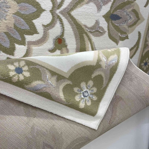 سجاد تركي فيلورا A456A اخضر مقاس 250*350