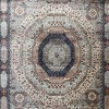 سجاد فيرونا بوهيمي تركي KO61A كريم سماوي غامق مقاس 100*300