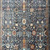 سجاد فيرونا بوهيمي تركي KP79A سماوي غامق زهري مقاس 300*400