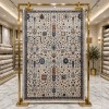 Turkish VERONA Bohemian Rug KP79A beige multi aqua Size 300*400