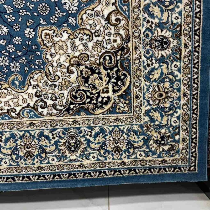 سجاد شيراز تركي 7095L سماوي مقاس 300*500