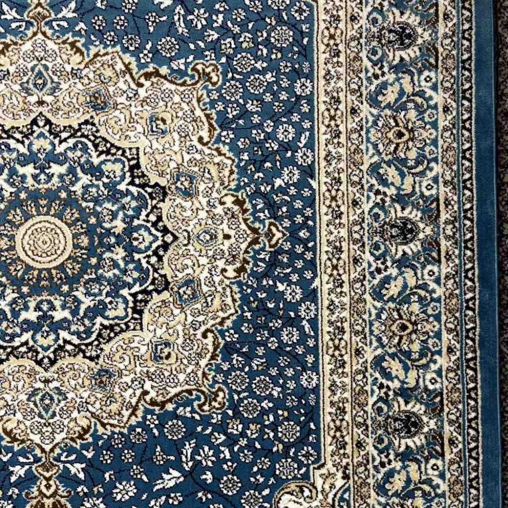 سجاد شيراز تركي 7095L سماوي مقاس 300*500