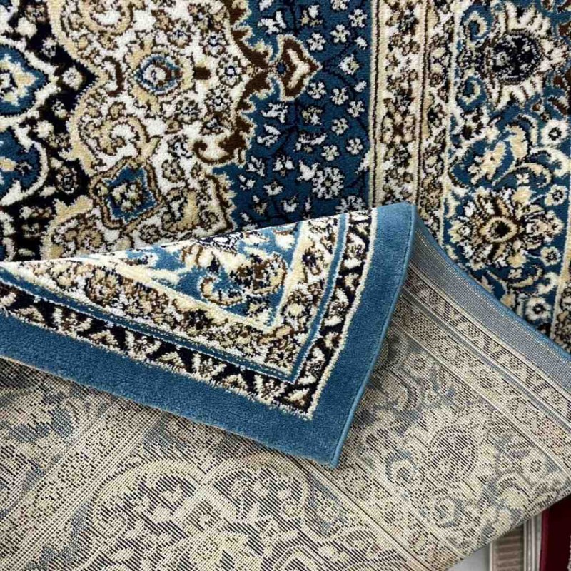 سجاد شيراز تركي 7095L سماوي مقاس 300*500