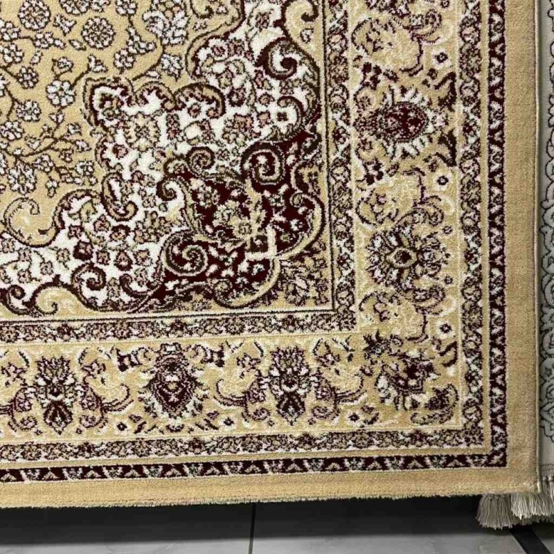 سجاد شيراز تركي 7095L بيج فاتح مقاس 400*500