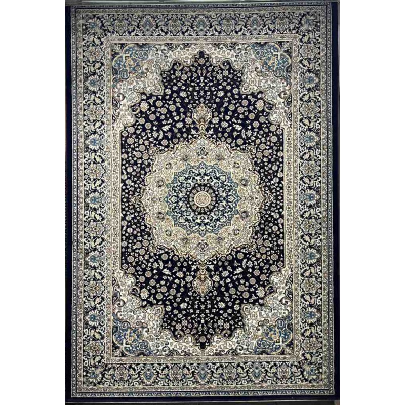 سجاد شيراز تركي 7095L كحلي مقاس 400*600