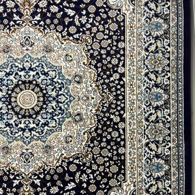 سجاد شيراز تركي 7095L كحلي مقاس 400*600