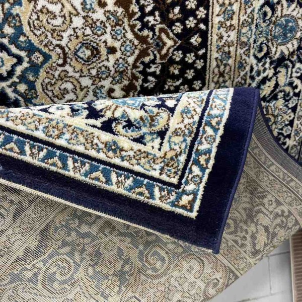 سجاد شيراز تركي 7095L كحلي مقاس 400*600
