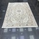 Bohemian Max Turkish Carpet B011B Beige White Color Size 120*17