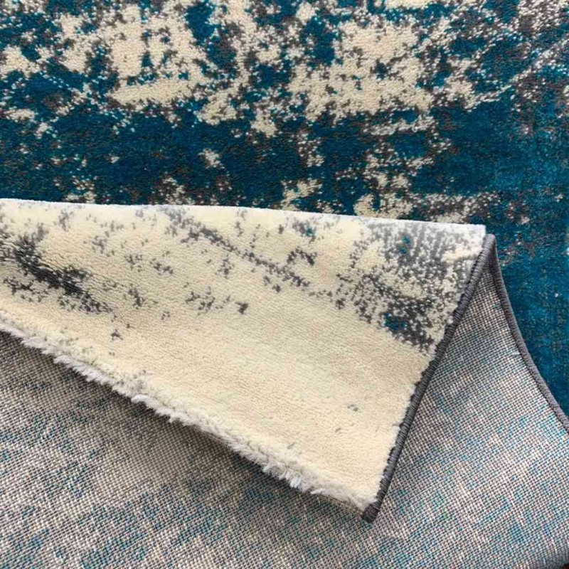 Egyptian carpets meters 614 cyan