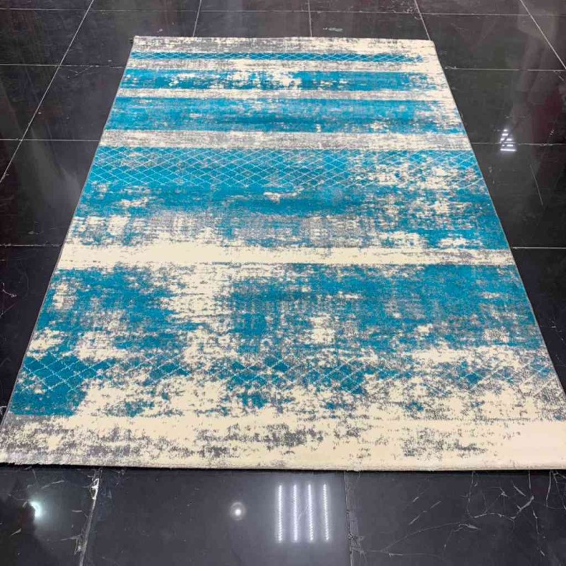 Egyptian carpets meters 614 cyan