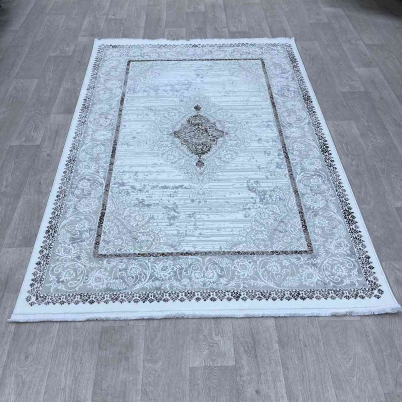 Turkish carpet Motto 049770 brown first grade size 150*220