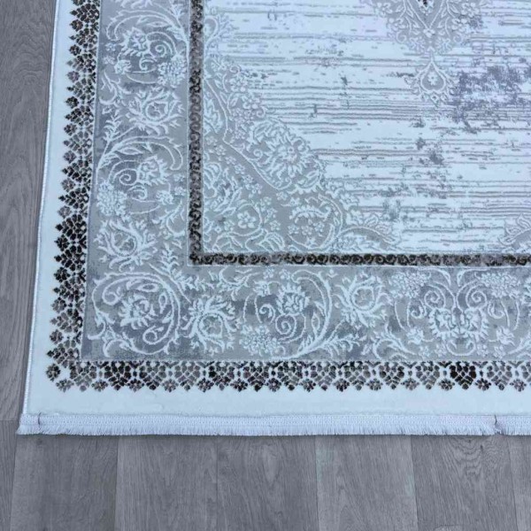 Turkish carpet Motto 049770 brown first grade size 150*220