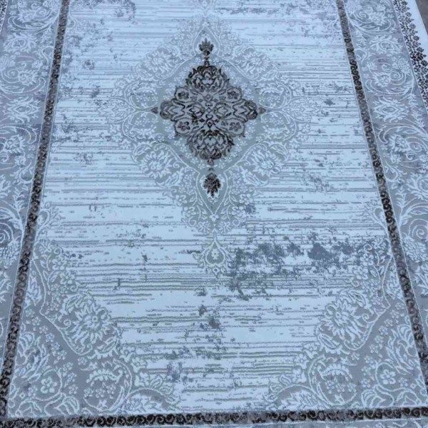 Turkish carpet Motto 049770 brown first grade size 150*220