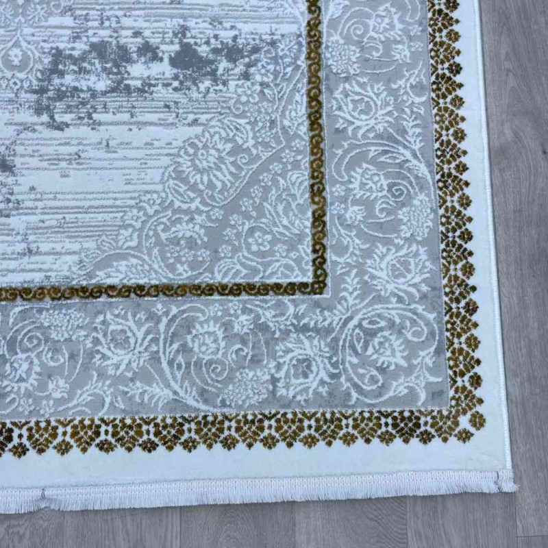 Turkish carpet Motto 049770 golden first class size 150*220