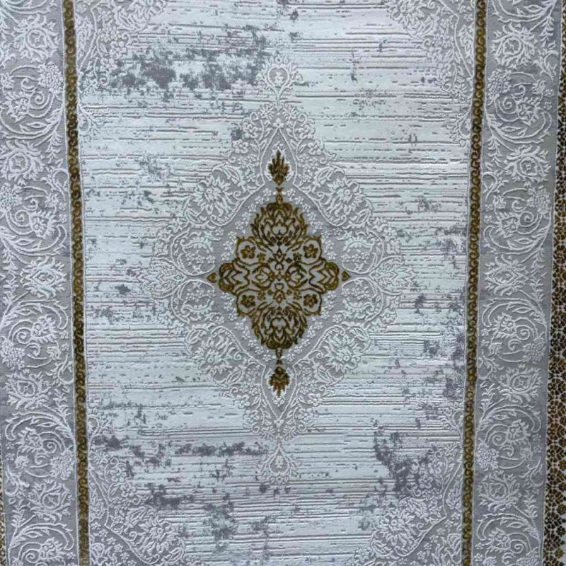 Turkish carpet Motto 049770 golden first class size 150*220