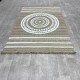 Turkish burlap carpet Isi 06545D white size 300*400