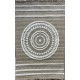 Turkish burlap carpet Isi 06545D white size 300*400