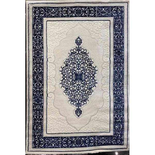 Turkish Ottawa dark blue rugs