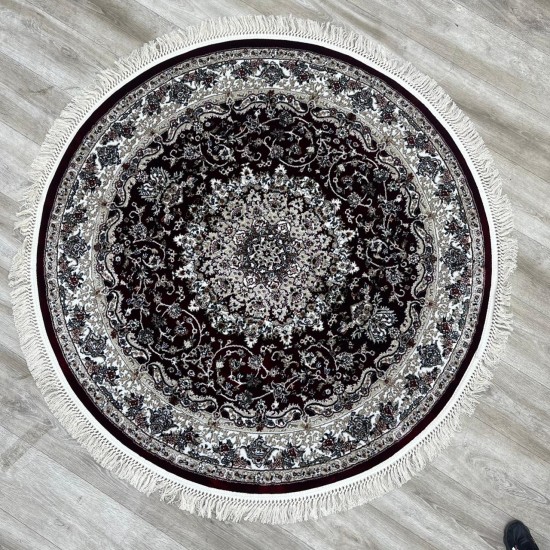 Turkish Samarkandy carpet A027A red size 150*150