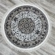 Turkish Samarkandy carpet A027A cream cream size 200*200
