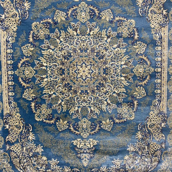 Classic Shiraz Carpet AA326c Cyan 400*600