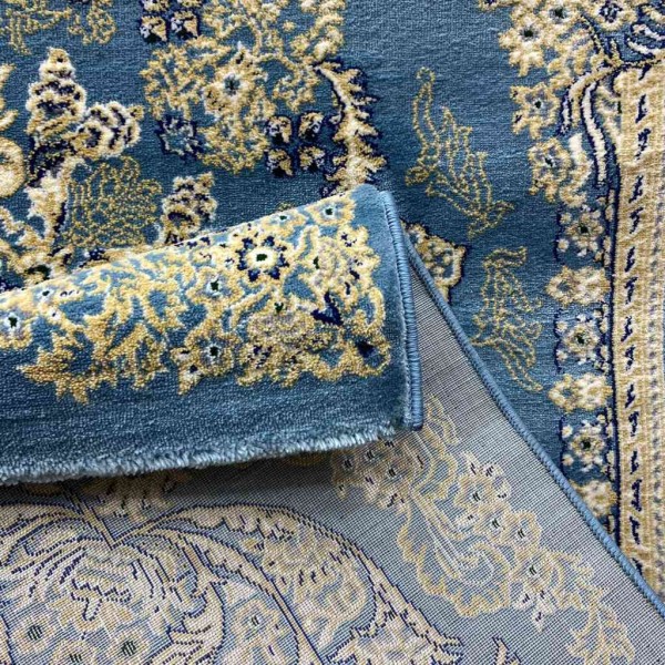 سجاد كلاسيك شيراز AA326c سماوي 400*600