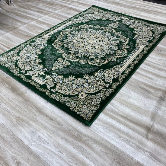 Classic Shiraz Carpet AA326c Green 100*300