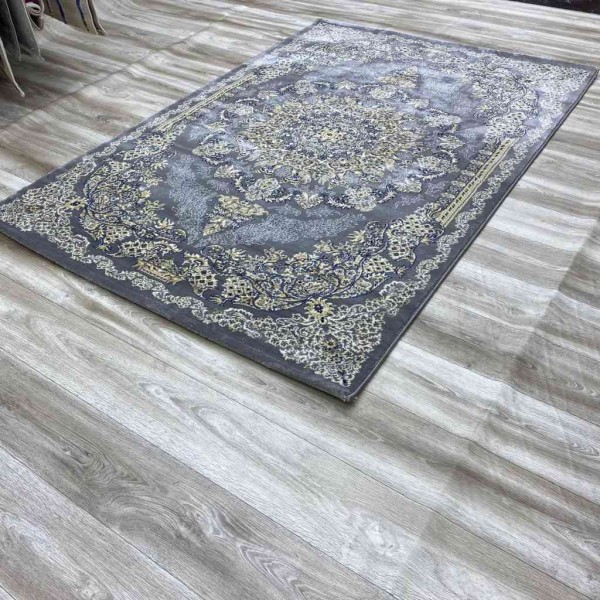 سجاد كلاسيك شيراز AA326c رصاصي 50*80
