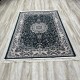 Turkish samarkandi carpet A027A cyan size 150*220