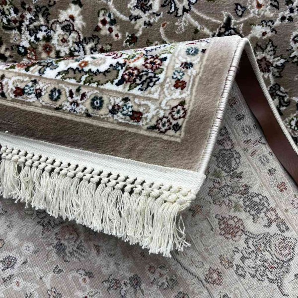 Turkish Samar kandy carpet A027A Vison Vison size 100*200