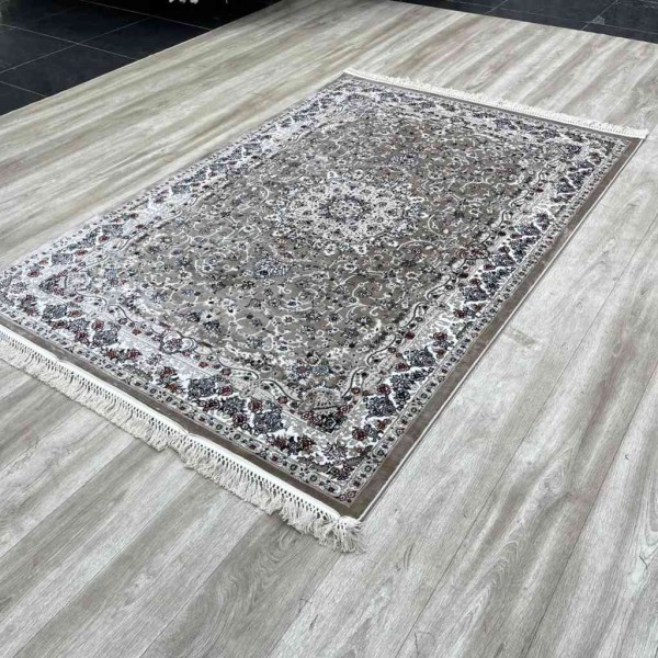 Turkish Samar kandy carpet A027A Vison Vison size 100*200