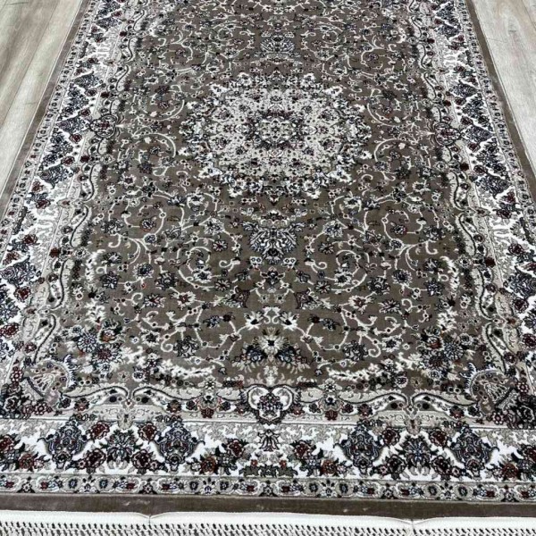 Turkish Samar kandy carpet A027A Vison Vison size 100*200