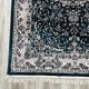 Turkish samarkandi carpet A027A cyan size 150*220