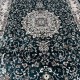 Turkish samarkandi carpet A027A cyan size 250*350