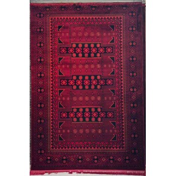 سجاد تركي بخارى نقشة افغاني 1504 بابل احمر مقاس 300*400