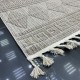 Turkish Batara Burlap Carpet L0027B brown beige Size 100*200