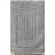 Turkish burlap rugs B787B gray color