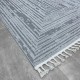 Turkish burlap rugs B787B gray color