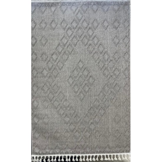 Turkish burlap rugs B795A beige color