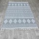 Turkish burlap rugs B979A gray color