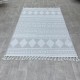 Turkish burlap rugs B979A beige color