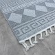 Turkish burlap rugs B979A gray color