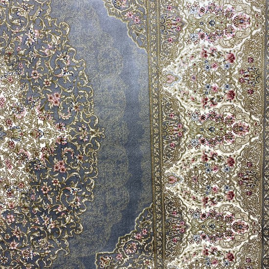 French carpet that inspires cream gray A013AG Size 300*400