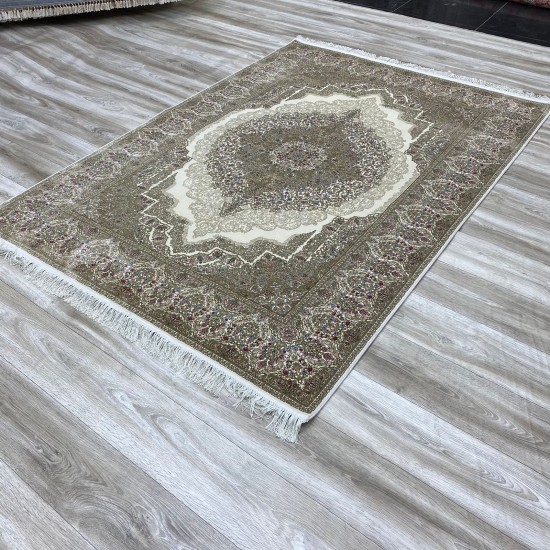 French carpet that inspires cream cream A013AB Size 300*400