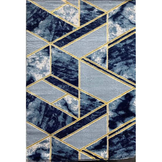 Turkish carpets Gori 1708 navy bleu