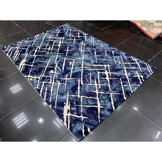 Turkish carpets Gori 180 navy blue