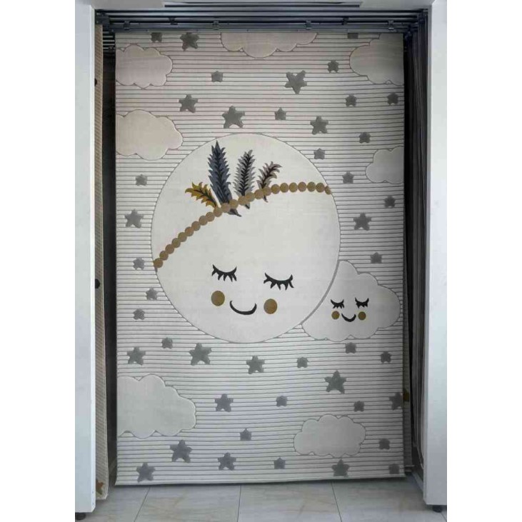 Turkish carpet for children Kids 1006 creamcolor size 120*170
