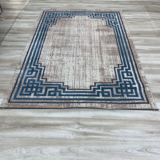 سجاد ليليوم بلغاري AA051A كريم سماوي 250*350